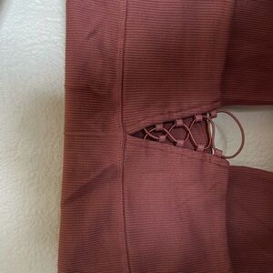 Cute Leggings, lacing closure in back